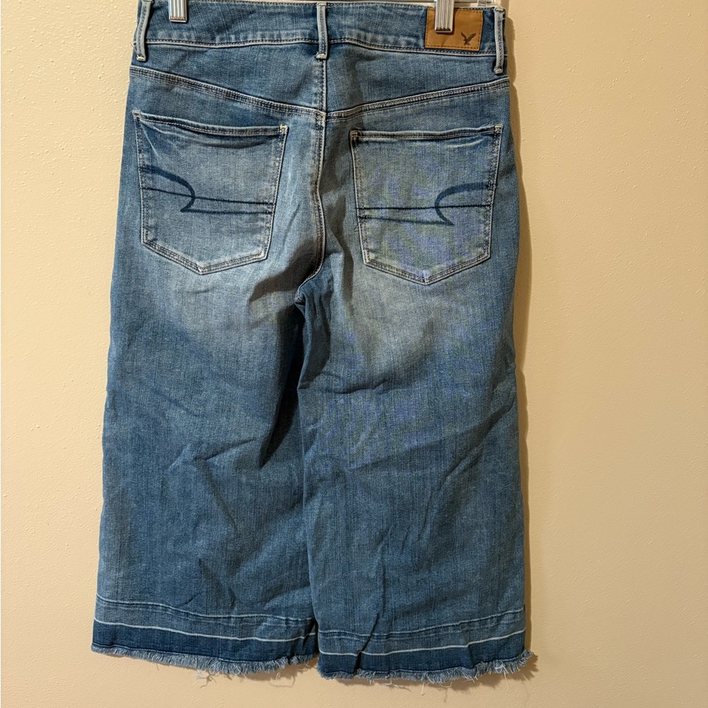 American Eagle Festival Crop Jeans Womens size 4 - Picture 2 of 4